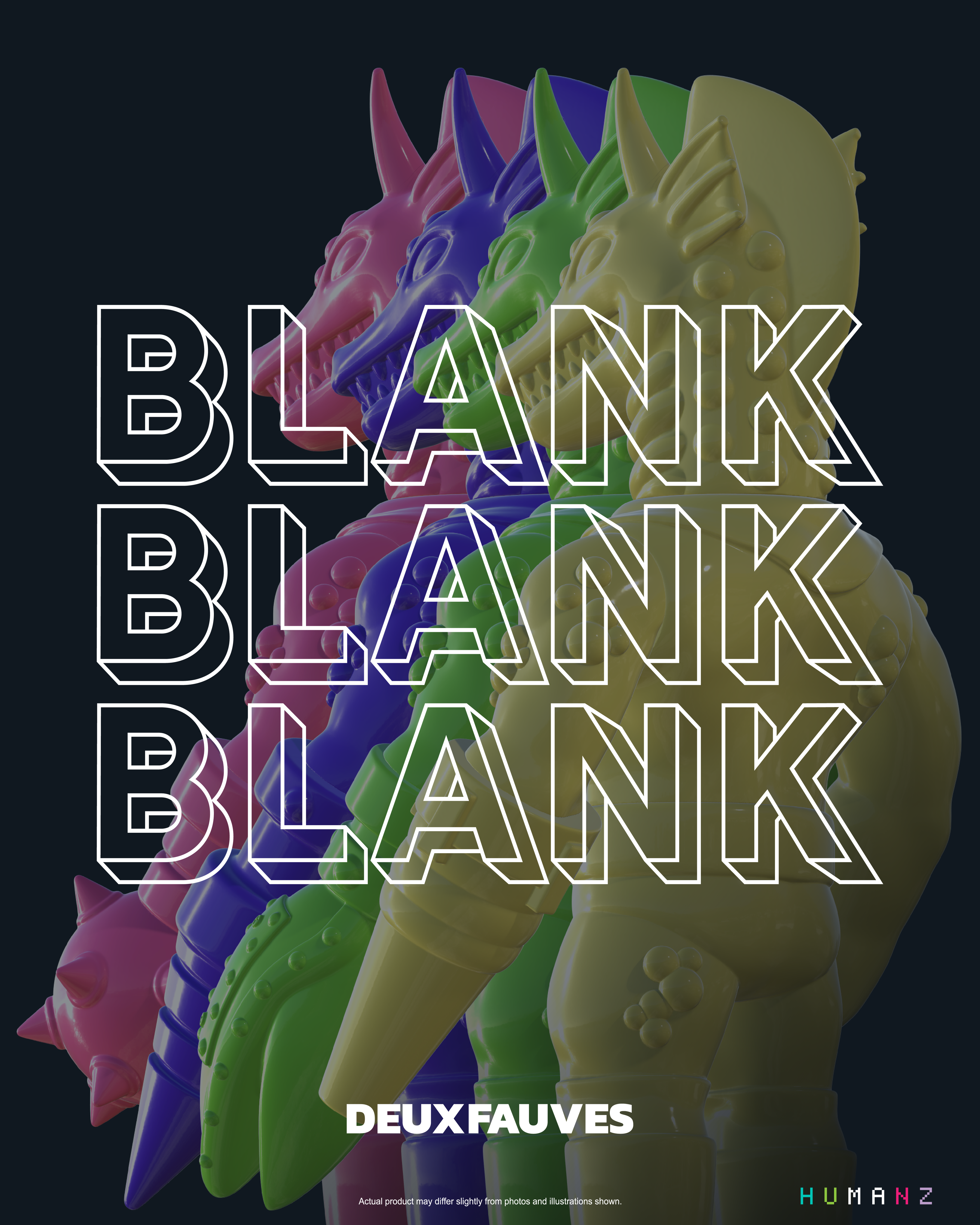 MASKED TITANO WEAPON ORIGINAL BLANKS