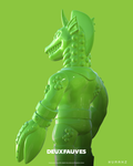 MASKED TITANO WAVE 1: WEAPON ORIGINAL BLANKS