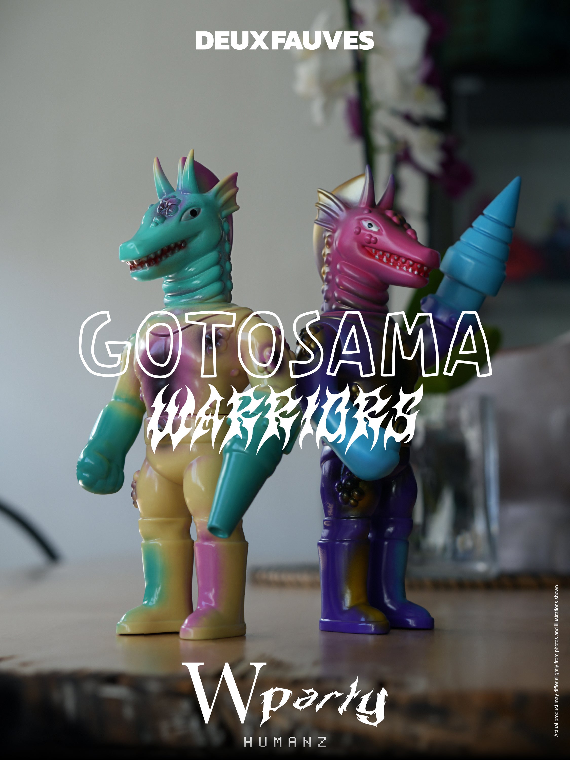 MASKED TITANO GOTOSAMA WARRIORS