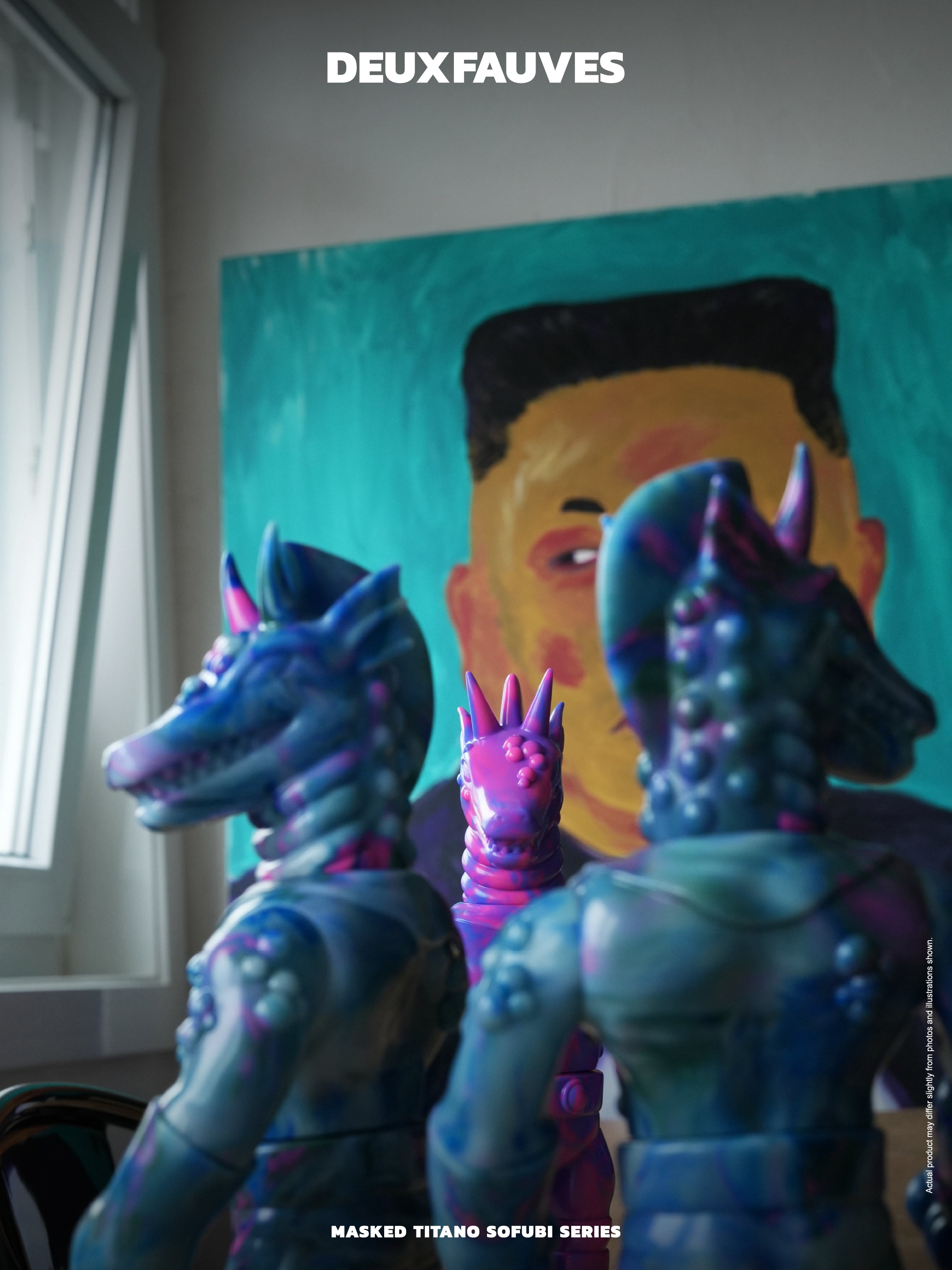MASKED TITANO WAVE 1: 'RISE OF ANDROMEDA' IMPASTO: COLORFUL MARBLE SPECIAL EDITION