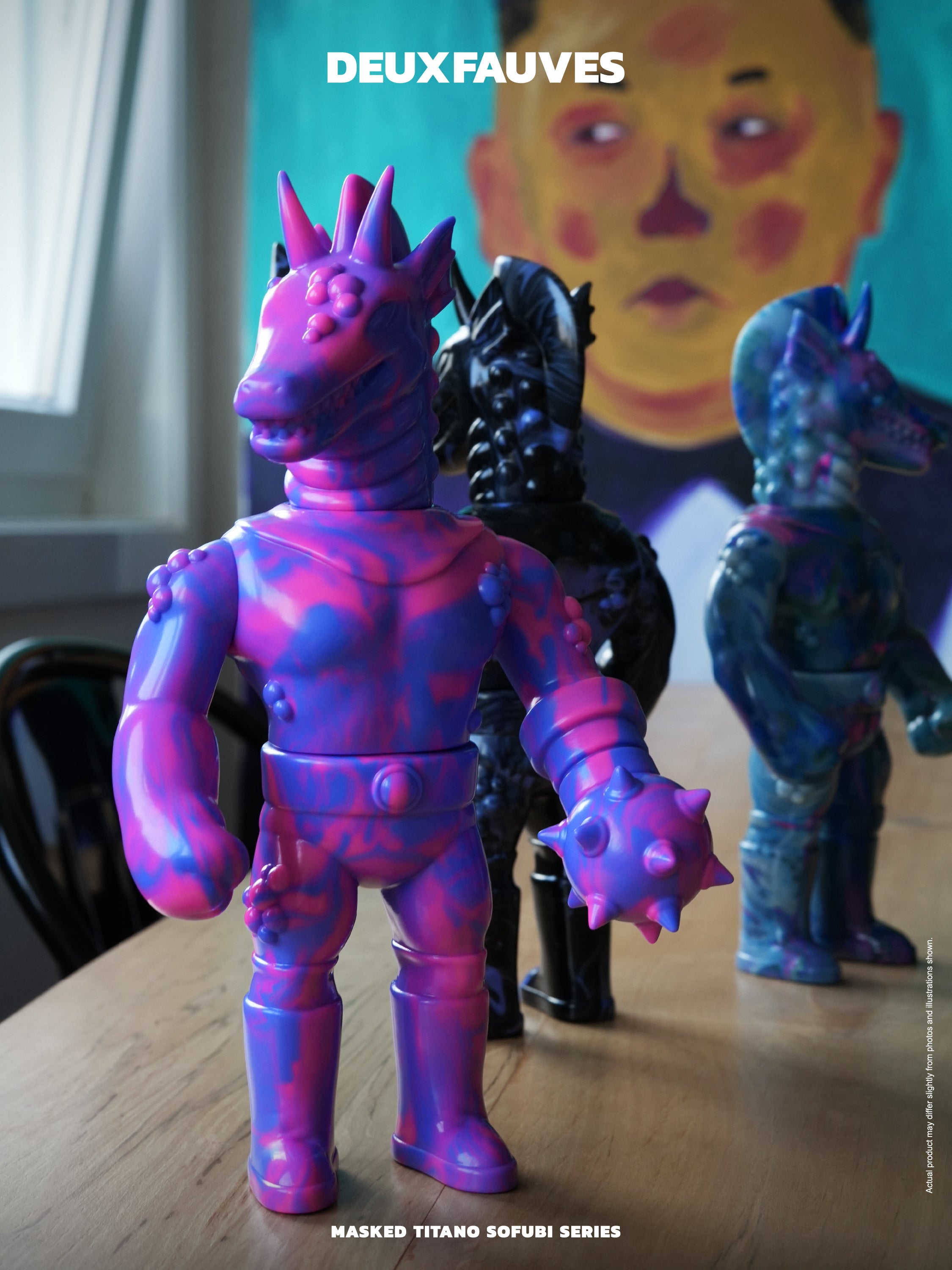 MASKED TITANO WAVE 1: 'RISE OF ANDROMEDA' IMPASTO: COLORFUL MARBLE SPECIAL EDITION