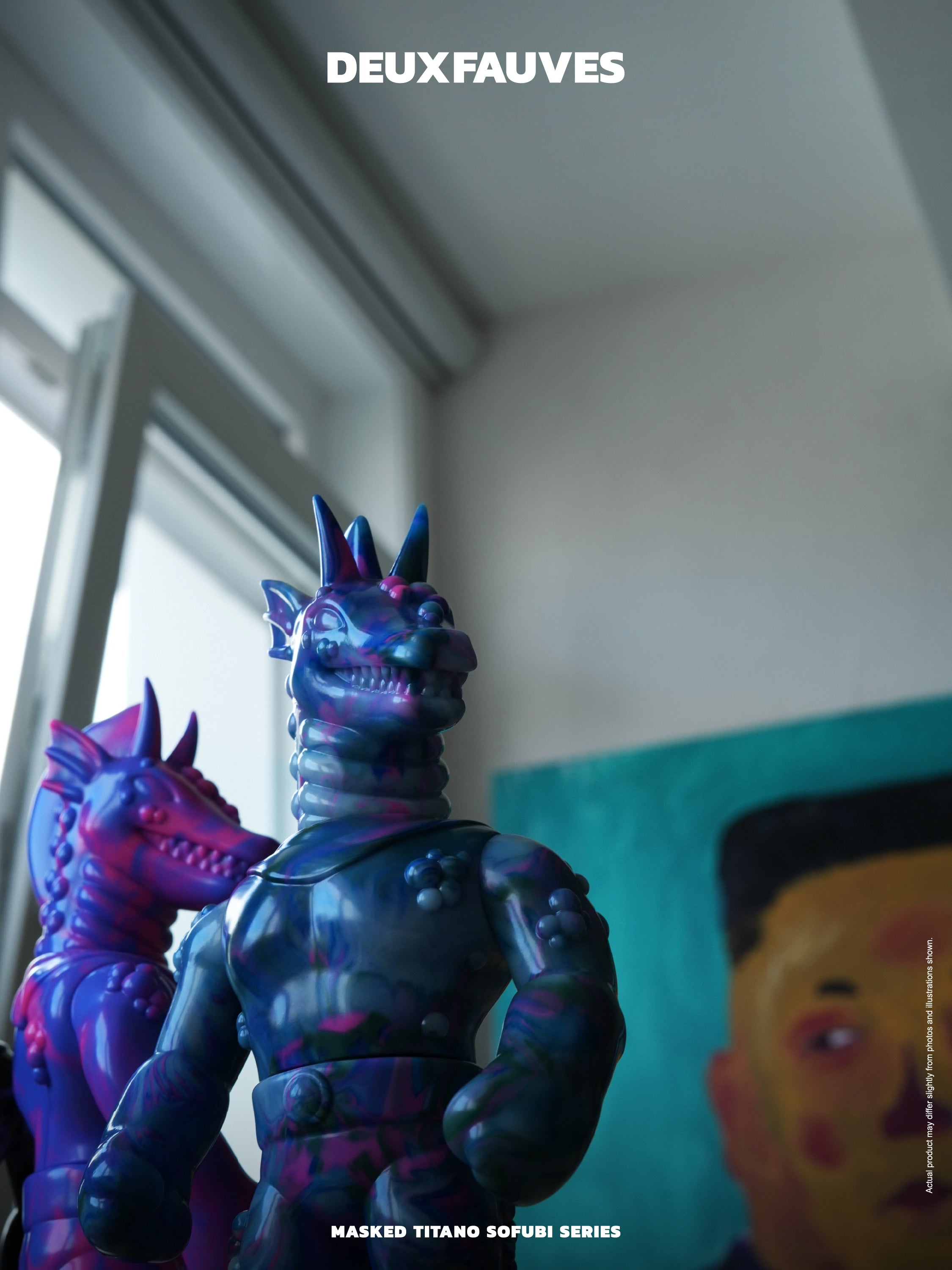 MASKED TITANO WAVE 1: 'RISE OF ANDROMEDA' IMPASTO: COLORFUL MARBLE SPECIAL EDITION